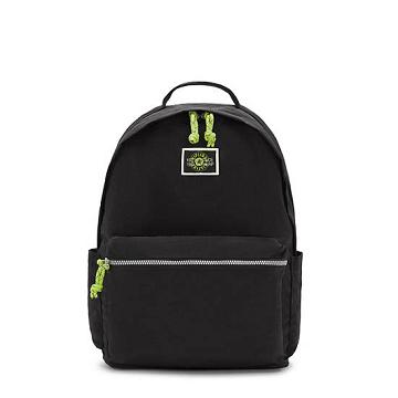 Kipling Damien Large Backpack Laptop Bags Valley Black | AU 1633EB